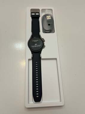 AR-01 Smart Watch 1.32” Black Bluetooth Fitness Tracker VeryFit Open Box New